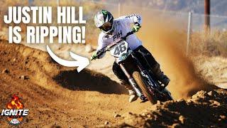 Justin Hill is Ripping on Supercross!