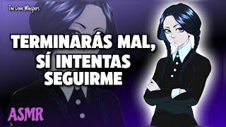 ¡Son venenosas! |Merlina te da un RECORRIDO por tu nuevo Instituto| historia roleplay asmr anime