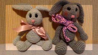 Вязание крючком. Заяц (Crochet bunny). Часть 2