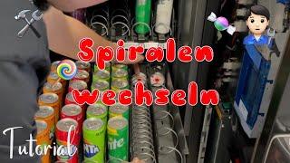 TUTORIAL - Spiralen wechseln und Can Support einbauen beim Automat - Vullis Starthilfe