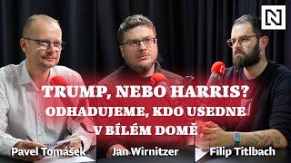 Trump, nebo Harris? Odhadujeme, kdo usedne v Bílém domě | Studio N