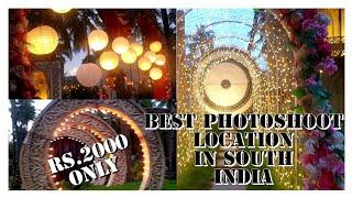 Photoshoot location/more than 50  background/prewedding/postwedding shoot/Rs.1999/elementspalmvalley