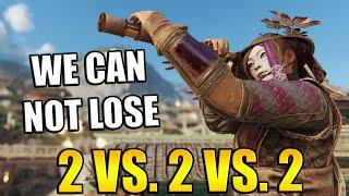 No DEFEAT in sight, the Crazy Winstreak goes on  - 2v2v2 | ForHonor