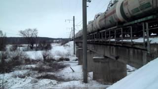 ГЖД ВЛ80с-1266, окрестности ст.Зелецино