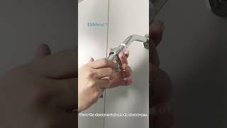 10s DIY Installation Tutorial for Beginners - How to Install Handheld Shower Head Without Plumbers