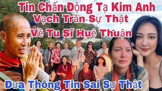 Tin Chấn Động Cô Gái Tạ Kim Anh Tố Tu Sĩ Huệ Thuận Tự Nhận Mình Là Thầy Đã Quy Y Cho Tạ Kim Anh