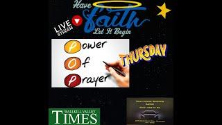 Power of Prayer Thursday