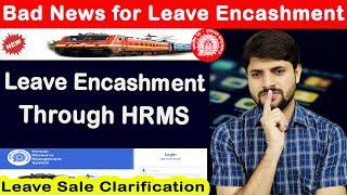 Apply Leave Encashment Through HRMS? | Sad News | Ravi Jorwal