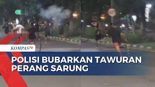 Polisi Bubarkan Tawuran Remaja 'Perang Sarung' di Surabaya Saat Sahur - BORGOL