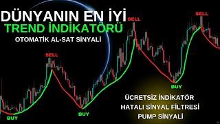 GELMİŞ GEÇMİŞ EN İYİ TREND İNDİKATÖRÜNE 2 İNDİKATÖR DAHA EKLEYEREK %99'LUK AL-SAT STRATEJİSİ KURDUK!