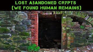 Abandoned Lost Mausoleum Crypts (Found Human Remains) | Abandoned Places EP 29