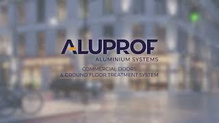 Aluprof MB-100GFT Commercial Doors and Ground Floor Treatment System