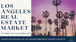 Los Angeles County Real Estate Market October 2019 vs October 2020 Housing Market Data Analysis