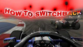 How To Do A Switchback On F1 2021-Tutorial (Overtake More Cars)