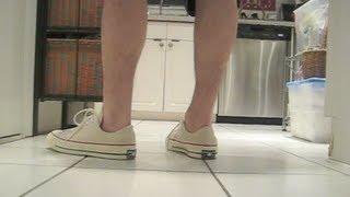 Converse All Star First String CT 1970's Retro On Feet Review 2013 LIVE!