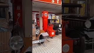 1930s gas station at August Horch Museum in Zwickau
