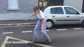 Girl Skate Progression 1 Year