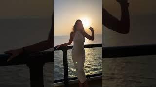  Beauty of a sunset on a cruise #SunsetOnCruise #CruiseLifeSunset #SailingSpectacle #VirginSunsets