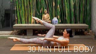 30 MIN FULL BODY WORKOUT | At-Home Pilates