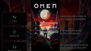 OMEN Gaming Hub Power Modes Explained #omengaming #omensquad #gamingpc