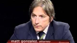 Interview.  Matt Gonzalez, Green Party Mayoral Candidate, San Francisco. 2006