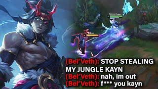 Jungle but I only COUNTER JUNGLE the ENTIRE GAME and make enemy want to quit League of Legends