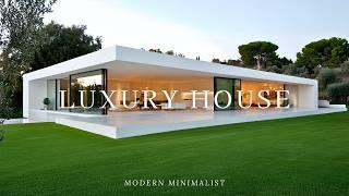 Sculpted Simplicity: The Art of Modern Minimalist Luxury House