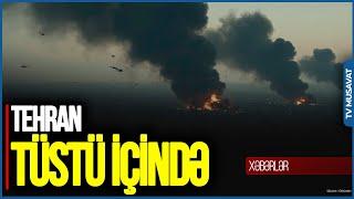Bütün Tehran tüstü içində: 50 döyüş təyyarəsi ilə bombardman edildi  – “Ana Xəbər”
