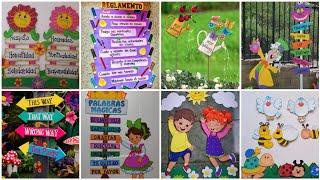 Latest school decoration ideas 2025| New Bulletin board ideas |How to decor school