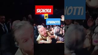 Sanremo 2025 Jovanotti vs signora innamorata #sanremo #jovanotti #sanremo2025