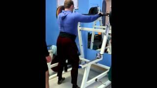 Авдокушин Павел. Присед 190 кг. на 3 раза. Клуб M-GYM (Киев)