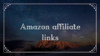 #PI 05:   How to Sign up  and generate Amazon affiliate links