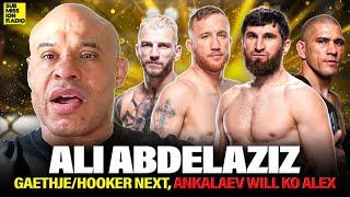 Ali Abdelaziz Says Ankalaev WILL KO Pereira After Seeing UFC 307, Justin Gaethje/Dan Hooker NEXT!