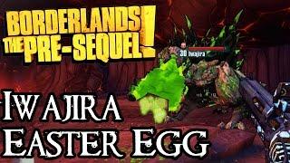 Borderlands the Presequel Secret Boss Easter Egg - Iwajira - Level 30 Kraggon