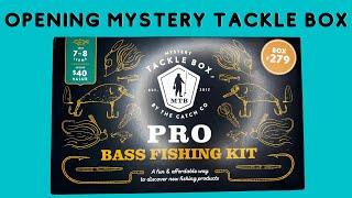 Opening Mystery Tackle Box By The Catch Co