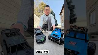  RC Jeep Battle! Blue vs Black – Who’s Faster?!  #ToyTest
