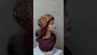 Ушанка женская на флисовом подкладе Шерсть 100%. Артикул: 111686
