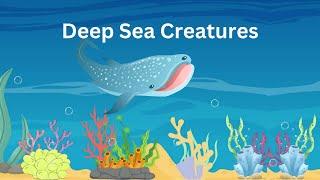 Learn Sea Animal Names and Facts | Sea Animals for Kids | Sea Creatures for Kids