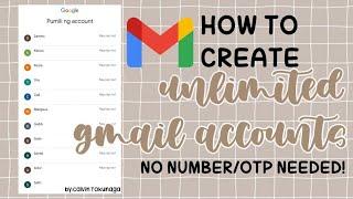 How to create unlimited gmail accounts no need number/otp