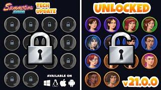 How to Unlock All Characters in Summertime Saga 21.0.0 (Latest Version)