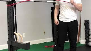 External rotation perturbations - rotator cuff rehab exercise