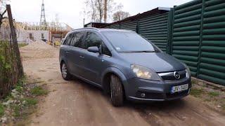  ОТЗЫВ ВЛАДЕЛЬЦА OPEL ZAFIRA 1.9 дизель с пробегом 345000 км / сам проехал 85000км и минивэн радует