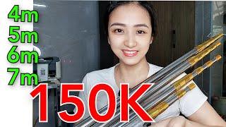 RA MẮT SÀO INOX ĐẦU VÀNG MẪU MỚI I GIÁ CHỈ TỪ #150K_BAO_SIP I CÁC BÁC ĐỪNG BỎ QUA VIDEO NHÉ Ạ