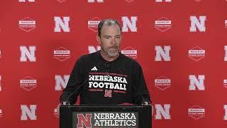 Nebraska Football: Defensive coordinator John Butler bowl press conference