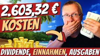 OMG 2.603 EURO WEG  Goldener Fressmonat, TV-Dreh, Dividende, Einnahmen & Ausgaben (Oktober Budget)