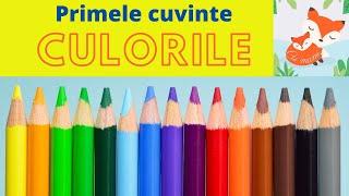 Culorile - Sa invatam culorile - Culorile in engleza si romana - culorile pentru copii gradinita