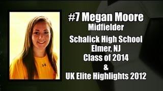 2012 Megan Moore Junior Year Soccer Highlight Film Recruiting Tape