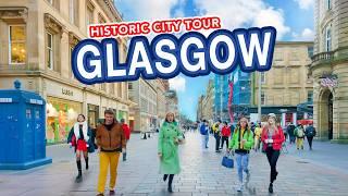 GLASGOW CITY CENTRE Scotland | 4K Walking Tour