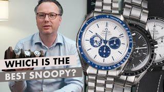 Omega Speedmaster Snoopy - All Three Versions, Which One Do you Prefer?