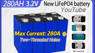 DON'T MISS OUT: NEW LiFePO4 EVE 280Ah LiFepo4 3.2V Battery cells Test #diy #battery #cells #power